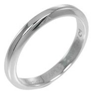 Cartier Declaration ring, size 13, Pt950 platinum, approximately 5g, women's, pre-owned
