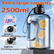 ⛱️COD⛱️water bottle 2000ml water bottle bpa free 水瓶 drinking bottle unique cup tumbler transparent w