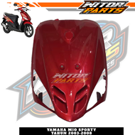 WITOR - ECERAN SATUAN FULL SET Cover Body Halus Mio Sporty Merah Marun / Body Mio Sporty Mio Lama Tameng Body Spakbor Batok Merah Marun Lengkap / BISA COD / Bodi Mio Lama / full body halus yamaha mio sporty Marun / cover full body halus mio sporty Maroon