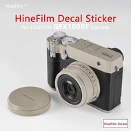 Hinefilm Skin for Fuji GFX100RF Camera Sticker GFX100 RF Skin for Fujifilm GFX100RF camera Sticker G