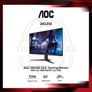 AOC 24G2SE 23.8”  Gaming Monitor (165Hz,  VA, HDMI/VGA/DP, 1ms, VESA)