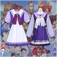 Jockey & Mekikuro McQueen Inspired Anime School Uniform Costume - Versatile Cosplay
