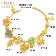 New Arrival Pendant| 916 Gold Charm/Beads/Pendant PC02+b7e aa