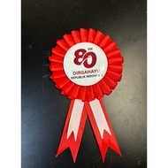 Medalaward, award ribbon pin, ribbon brooch with logo