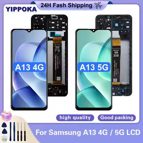 IPS For Samsung Galaxy A13 5G A136 A136U1 LCD Display Touch Screen For Samsung A13 A135F LCD A135F S