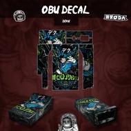 OBU Sticker Waterproof "Deku"