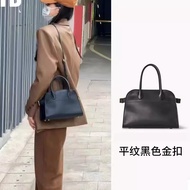 NEW American The Row Margaux15 Suede Tote Bag Cowhide Commuter Handbag Textured Suede Travel Bag New