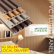 PVC Fluted Panel Interior Wall Panel Decoration Modern Waterproof Feature Wall