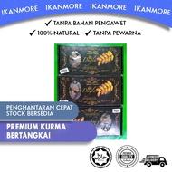 Premium kurma Bertangkai Deglet Nour Tunisia 400 gm Ready Stock Royal Palm Dagla KURMA