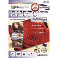 MAWAR Blueprint BP-GPA4210/BP-GPA4190 Photo Paper Rose A4