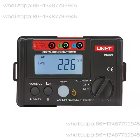 UNIT UT582+ Digital RCD Tester UNIT Circuit Tester Leakage Protection Switch Tester
