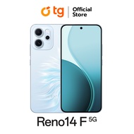 OPPO Reno14 F 5G (12/256GB) สมาร์ทโฟน Ai รุ่นใหม่ โทรศัพท์มือถือ แถมฟรีประกันจอแตก (สินค้ารับประกันศ