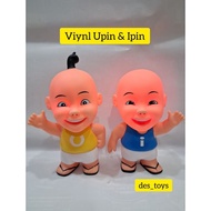 CHILDREN'S TOYS VINYL TOYS UPIN & IPIN RUBBER PRESS/UPIN & IPIN CUTE PRESS WITH LIGHTS AND SOUND TOE