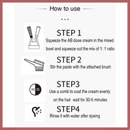 ◨ ✹ ❦ 【Free gift】INS No Bleach Hazelnut Ash Brown Hair Color Without Bleaching Hair Color Dye Cream