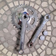 GEAR Crank Single Speed 32T 152Mm Cotterless Genio iron