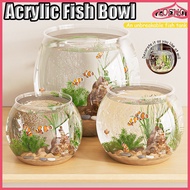 Fish bowl  Acrylic fish tank Ecological fish tank Shatter - resistant fish tank Crystal-clear fish b
