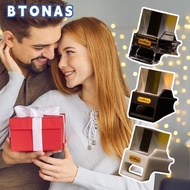 BTONAS Smart Weather Station, Lectronic Album USB Charging Smart Clock,  with GIF Animations Album w