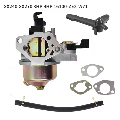 GX240 GX270 Carburetor For Honda GX 240 GX 270 8HP 9HP 177F Water Pump 16100-ZE2-W71 Generator Lawn 