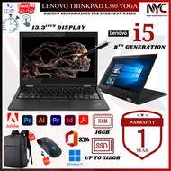 i7-10th Gen Lenovo ThinkPad Yoga 11e / X13 / X390 / L380–| 512GB | Touchscreen | 1 Yr Warranty