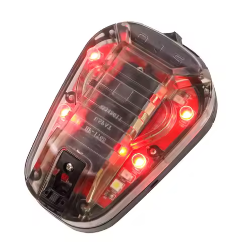 BOOIU Tactical Helmet Light Survival Signal Light Identification Light IR Visible LED Strobe IFF Out