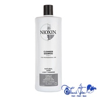 Nioxin System 1 Shampoo 1000ml - TN