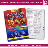 Complete English-IndonesianKamus A5 Size, Regular/ Grammar A5 Size