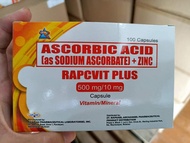 Rapcvit plus Ascorbic Acid( as sodium ascorbate + zinc)