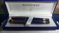2 Waterman Fountain Pen and Ball Pen Phileas Cartridges Blue Mable