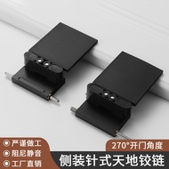 Aluminum cushioned three-dimensional invisible frame hinge embedded hydraulic damping heavy-duty adj