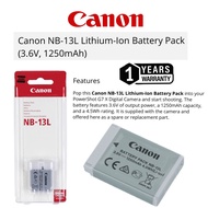 ☸Canon NB13L NB-13L original battery 1250 MaH for G7X G7X mark ii mark III Original 1 years warranty