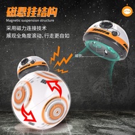 NNNN8 2025 Star Wars BB8 Remote Control Robot Toy Rotating with Light Music Rechargeable