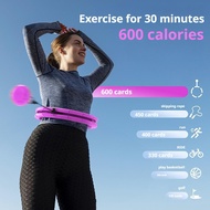 Hula Circle Sport Exercise Hoop Sports Hoop Smart Exercise 2 In 1 Adjustable With Detachable I9s5