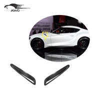 Carbon Fiber GR Hood Vent Scoop Covers for Toyota Supra A90 Coupe 2 Door 2019-2021