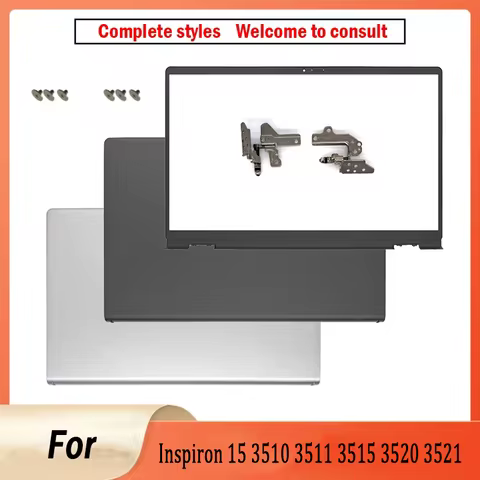 New For Inspiron 15 3510 3511 3515 3520 3521 Laptop Shell LCD Top cover/Back Cover/Front Bezel/Hinge