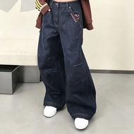 Adidas 寬鬆工裝牛仔褲