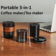 Portable 3-in-1 Coffee Tea Maker pour over coffee