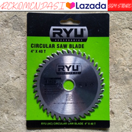 RYU Circular Saw Mata Pisau Mesin Gergaji Serkel Belah Potong Kayu Ukuran 4 Inch dan 7 Inch