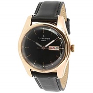 Fossil Men s The Curator CS5000 Rose-Gold Leather Japanese Quartz Fashion Watch