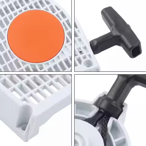 Recoil Rewind Pull Starter Compatible With Stihl= MS200T 020T MS200 Chainsaw 1129 080 2105 For Outdo