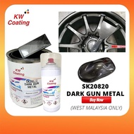 KW 2k Paint Sk20820 Dark Gun Metal Kereta Sk20820 Dark Gun Metal Cat Kereta 2k Cat 2k  2k Car Paint 