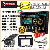 ✨PROMO✨MOHAWK Car Best Quality Android Player For Perodua Myvi/Axia/Alza/Bezza/Aruz/Viva FREE Casing Camera VanzoPerfume
