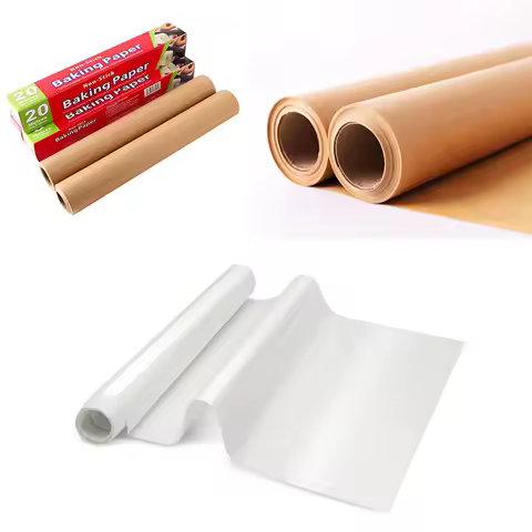 Parchment Paper Baking Sheets Non-Stick Precut Baking Parchment for Baking Grilling Air Fryer Steami