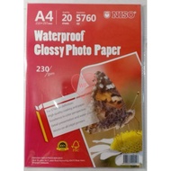 230g NISO A4 Glossy Photo Paper 230gsm