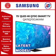 SAMSUNG (AUTHORISED DEALER) 75" QLED 4K Q70C SMART TV QA-75Q70CAKXXM - SAMSUNG WARRANTY MALAYSIA