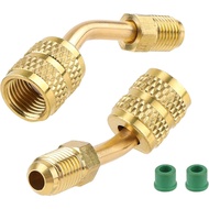 Penyambung Penyesuai R410a untuk Sistem Mini Split, Penyambung Hos Port Vakum Pengecasan dengan Samb