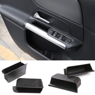 ABS Car Front And Rear Door Handle Storage Box Organizer Holder Fit For Benz GLA GLB EQA EQB Class W