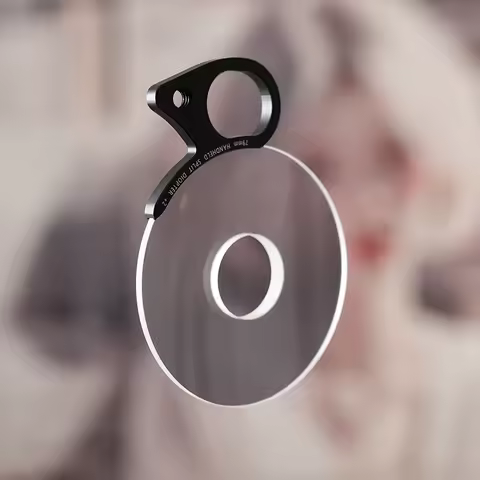 79mm Handheld Vortex Aura Effect Camera Filter Prism - Bokeh Effect Accessory for DSLR Macro Lenses