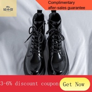 YQ51 Xu Xiaoyan Paint Surface Dr. Martens Boots Men Trendy Martin Boots Dr. Martens Boots British Style Trendy Platform