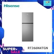 Hisense ไฮเซ่นส์ ตู้เย็น 2 ประตู รุ่น RT266N4TGN ขนาด 7.5 คิว