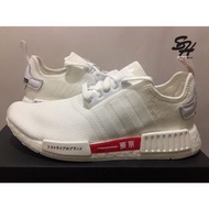 ADIDAS NMD R1 MFT 全白 紅底 日文 東京限定 男女鞋 H67745